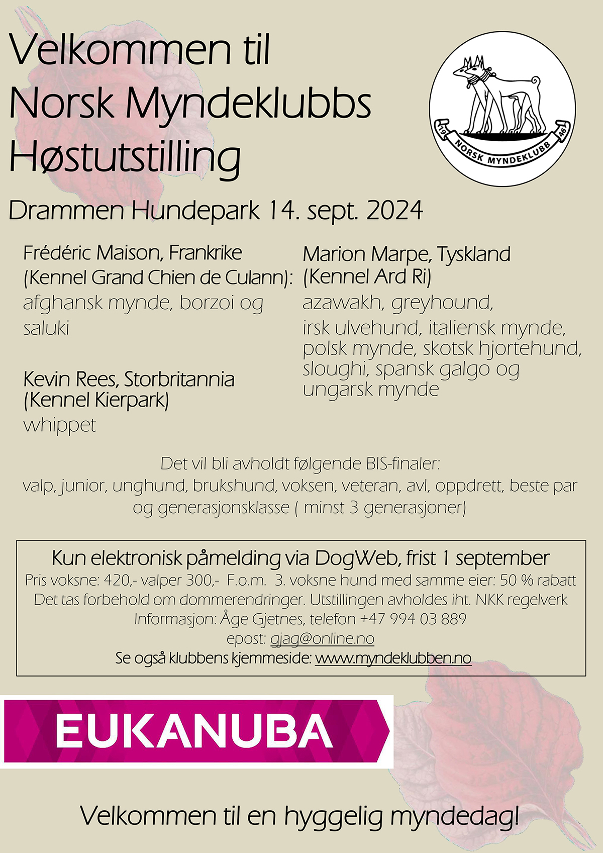 Annonse Hostutstillingen